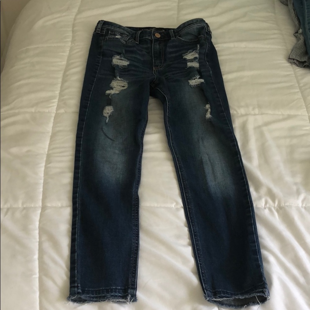 Hollister jeans high rise